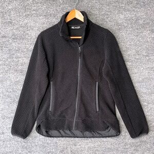 Helly Hansen Womens Black Daybreaker Full Zip Fleece Jacket Size M Hiking